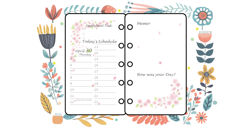 DailyLog 2026.04  – Cherry Blossoms & New Beginnings