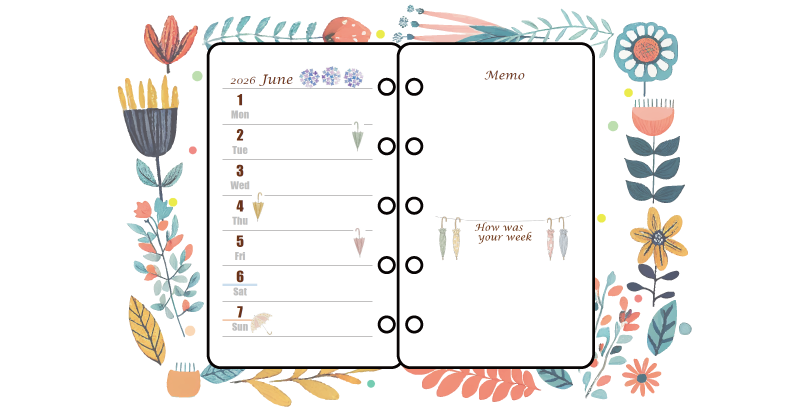 Weeklylog 2026.06 Gentle Rainy Weeks